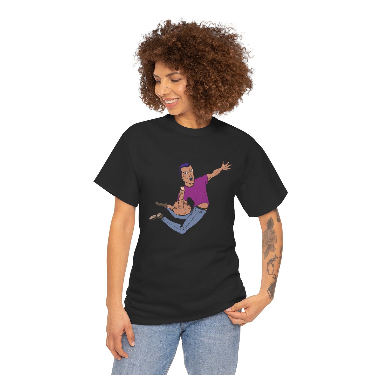 Giving a Flying F... Whimsical Graphic Tee for Creative Souls, Casual Wear, Unique Gift, Fun Statement Tee, Trendy Apparel