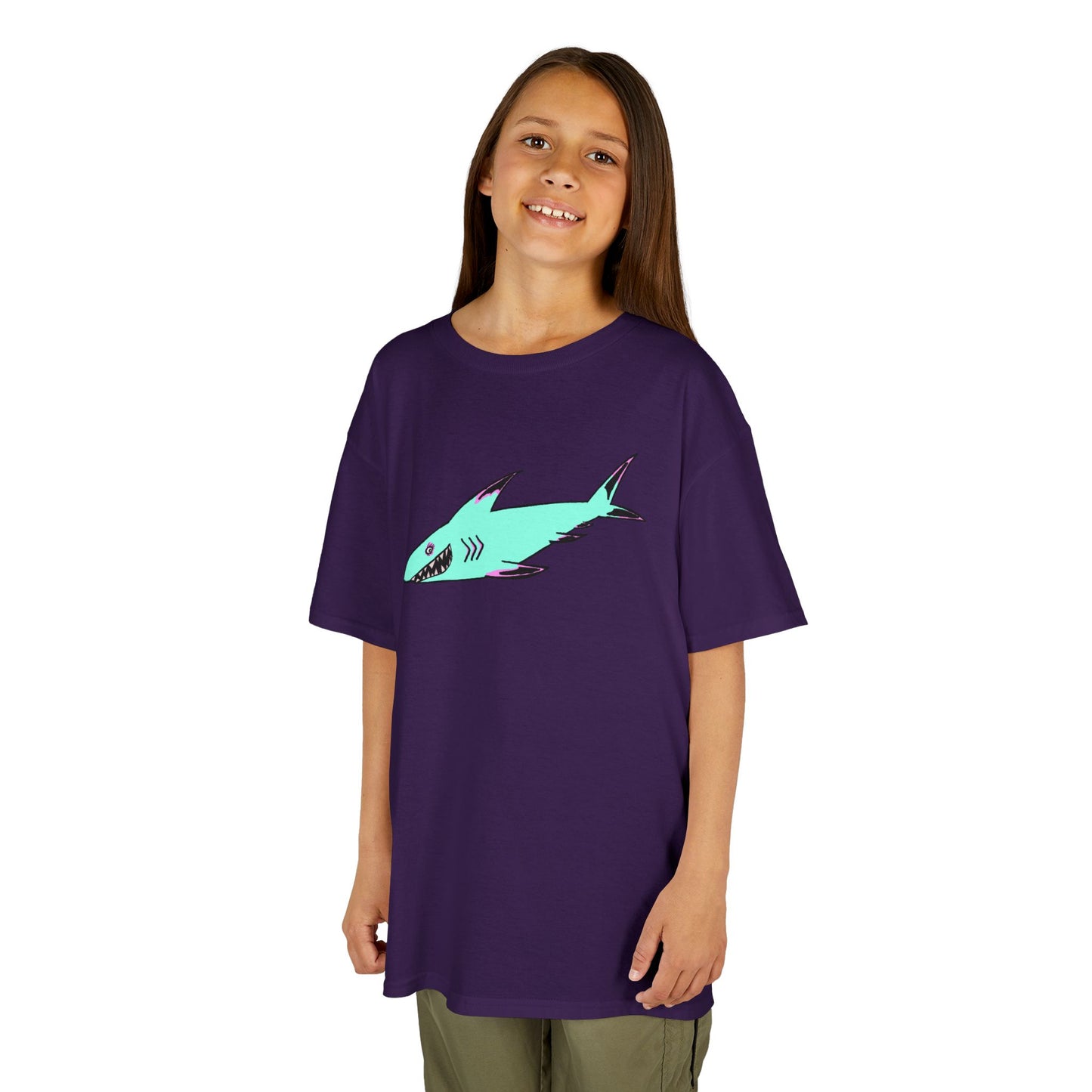 Cool Shark Kids Tee, Animal T-Shirt, Gifts for Boys, Summer Wear, Fun Graphic Tee, Birthday Gift