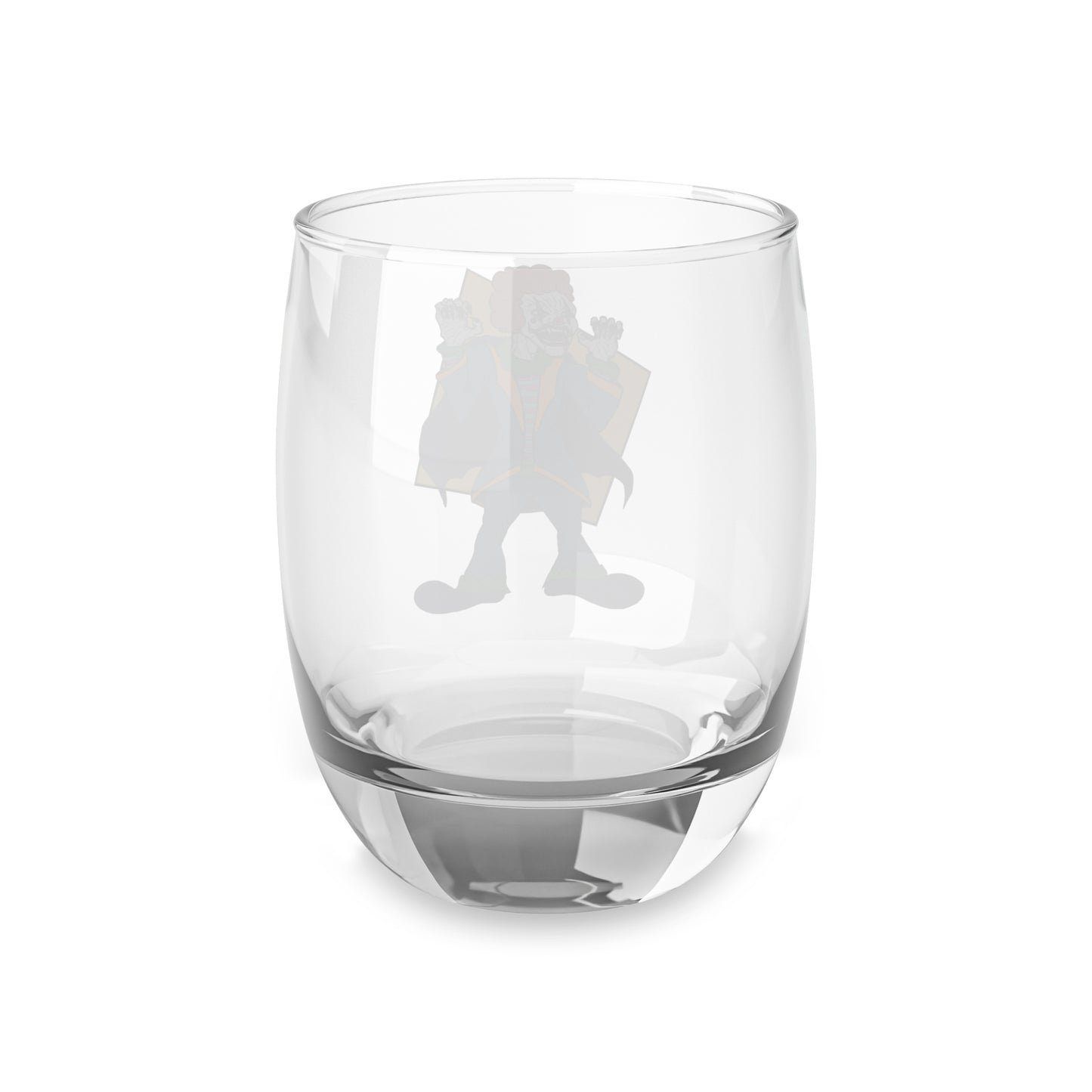 Vampire Clown Whiskey Glass