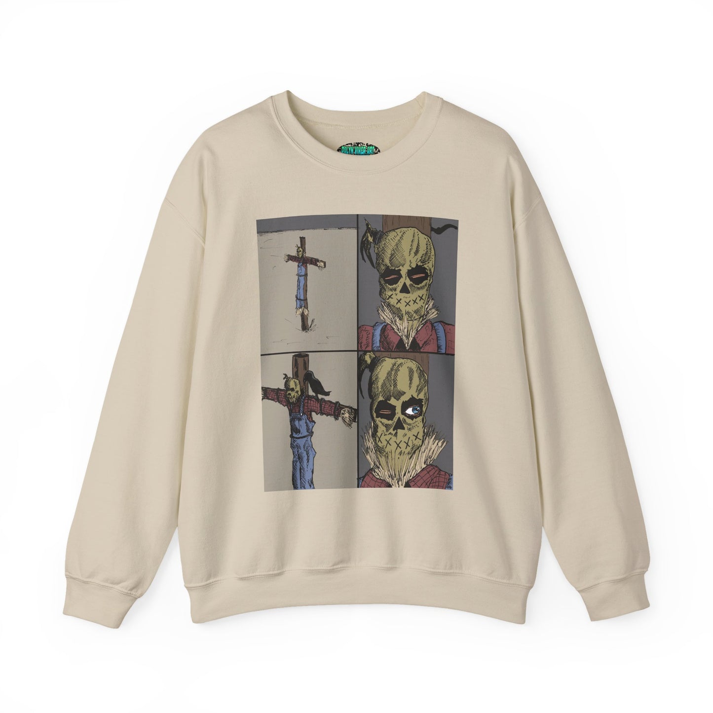 Scarecrow Graphic Crewneck Sweatshirt
