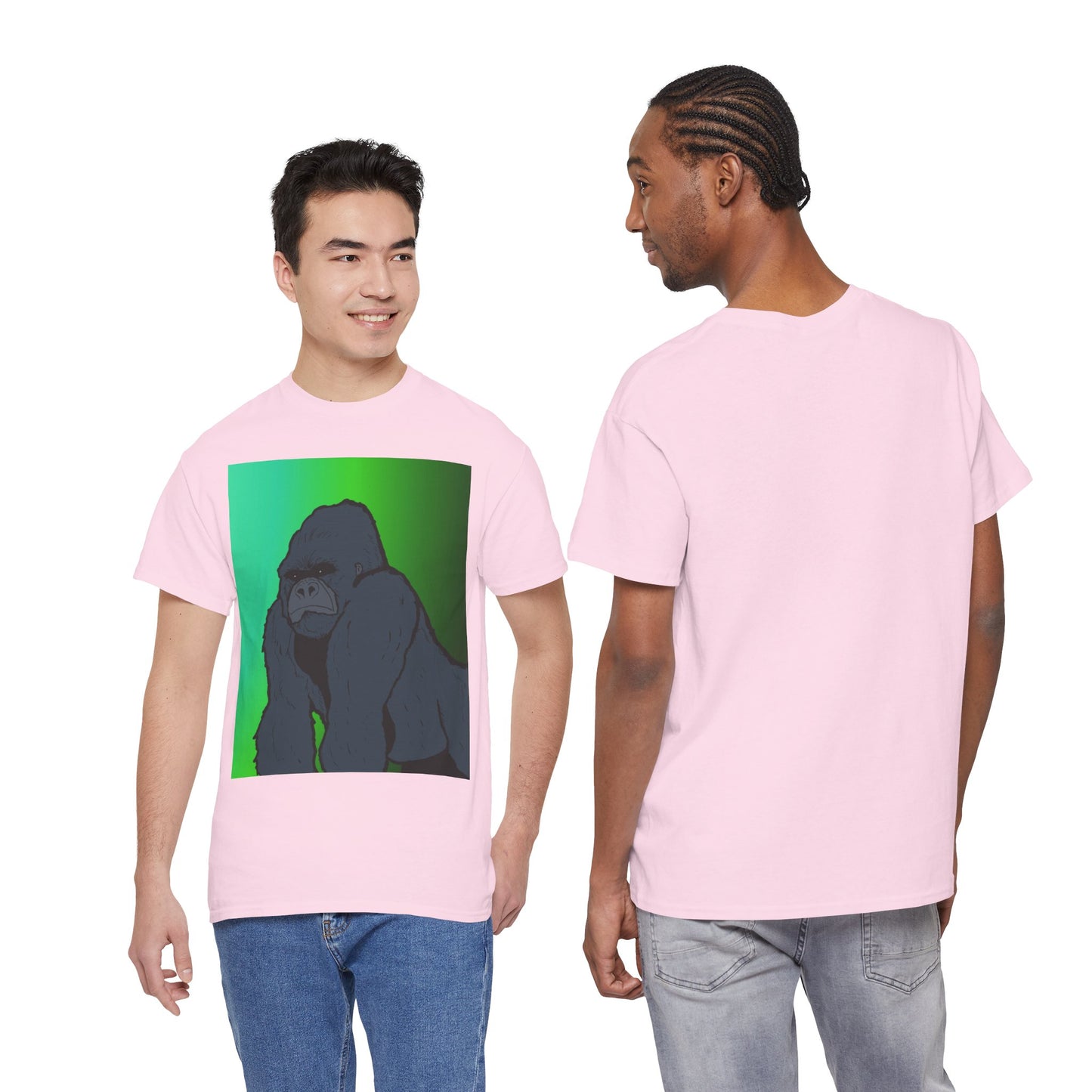 Gorilla Portrait Tee – Graphic Ape Illustration T-Shirt
