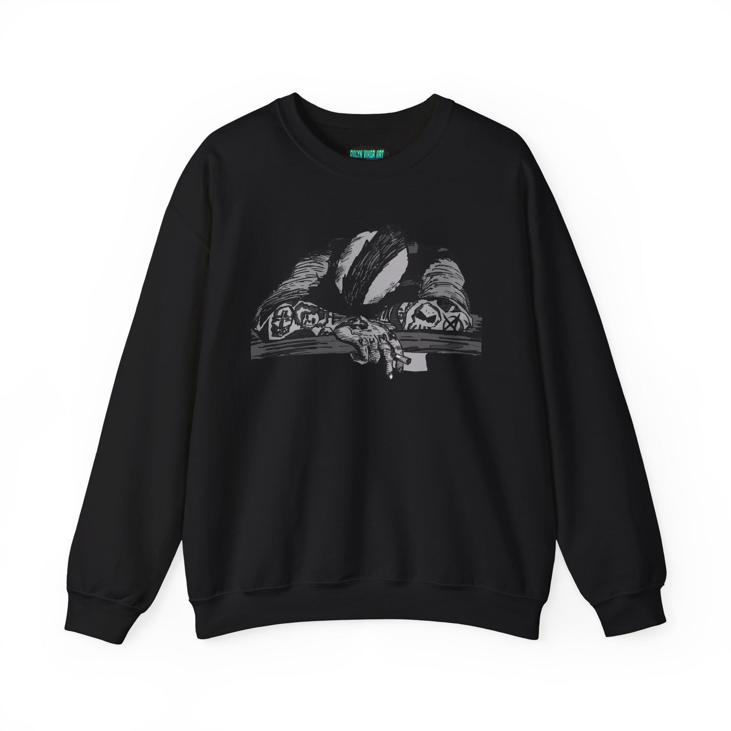Punk and Done Graphic Crewneck Sweatshirt for Everyday Comfort