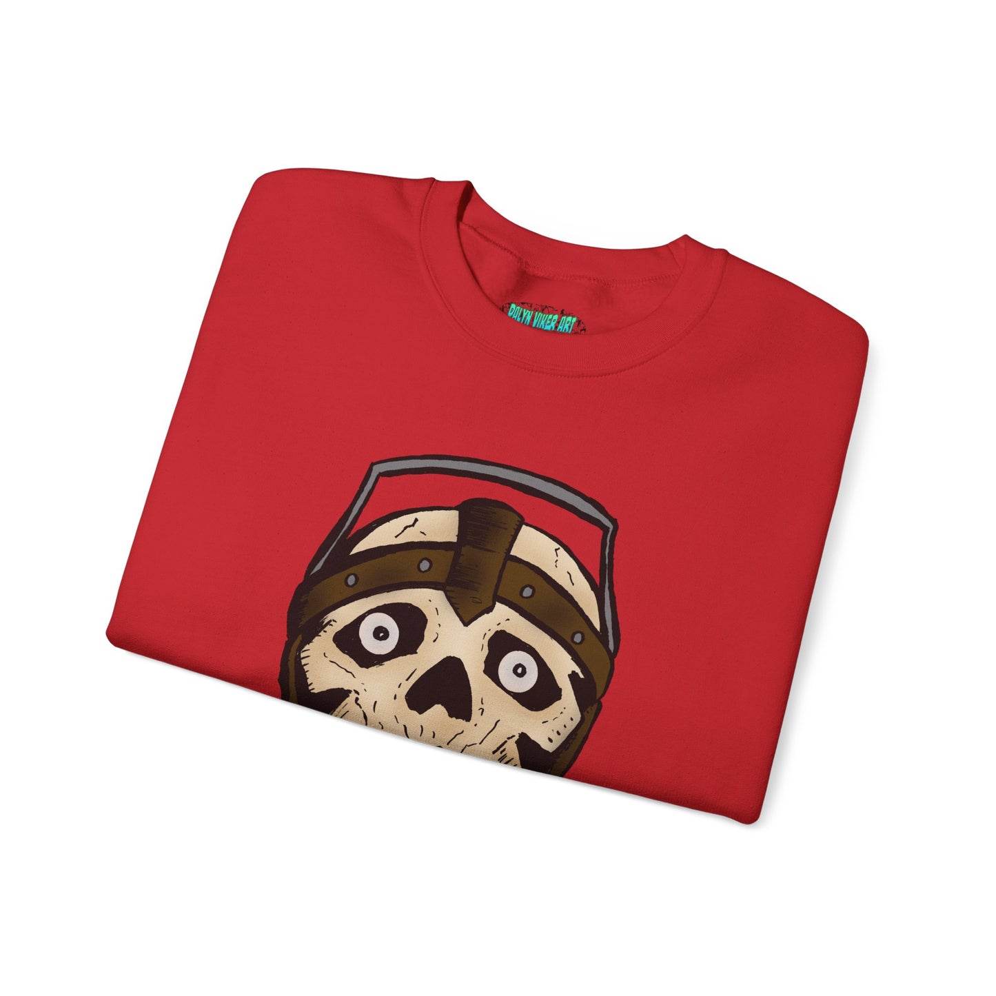 Screaming Skull Graphic Crewneck Sweatshirt - Unisex Heavy Blend™
