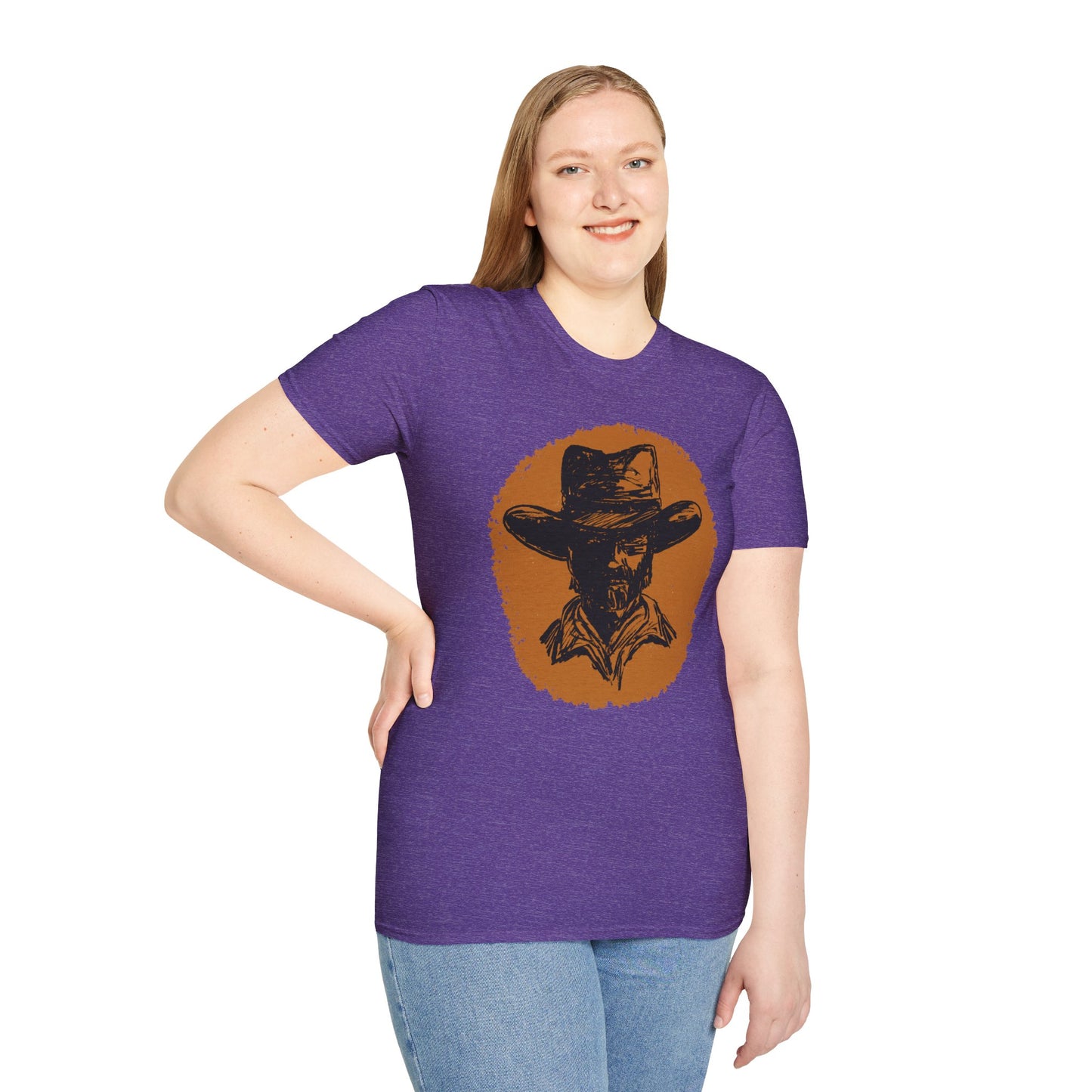 Southwest Cowboy Unisex T-Shirt - Western Rancher Design