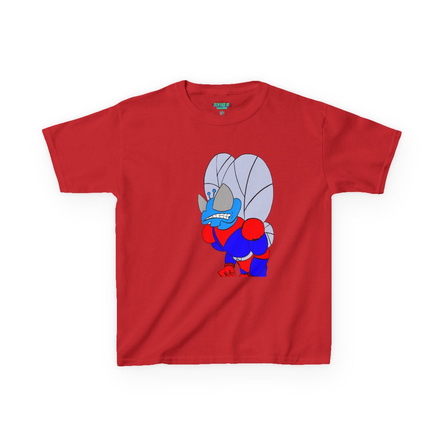 The Astound Astro-Fly - Ready for the Next Case - Playful Cartoon Kids Tee - Fun and Colorful Design