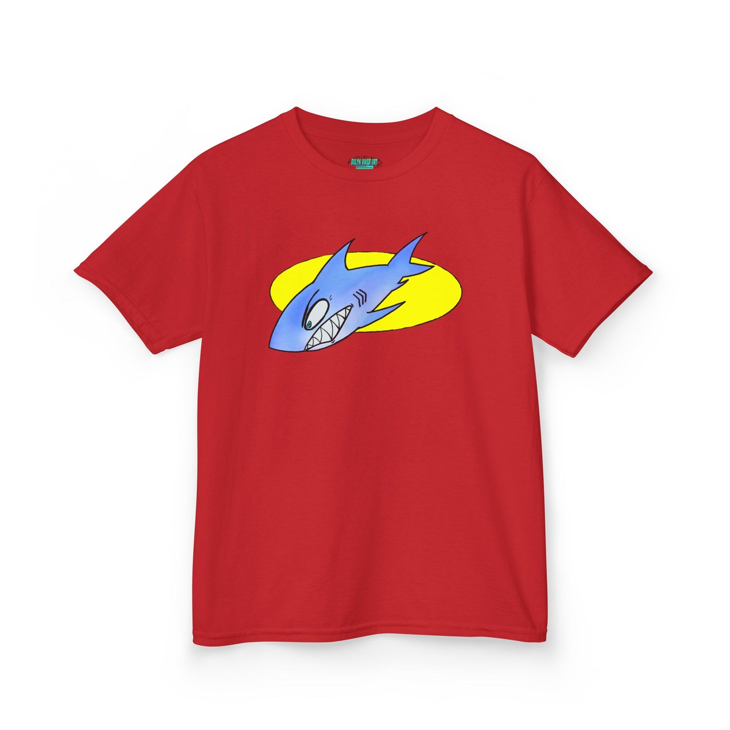 Cool Shark Graphic Kids Tee, Fun T-Shirt for Boys, Lightweight Summer Apparel, Gifts for Young Ocean Lovers, Birthday and Holiday Wear
