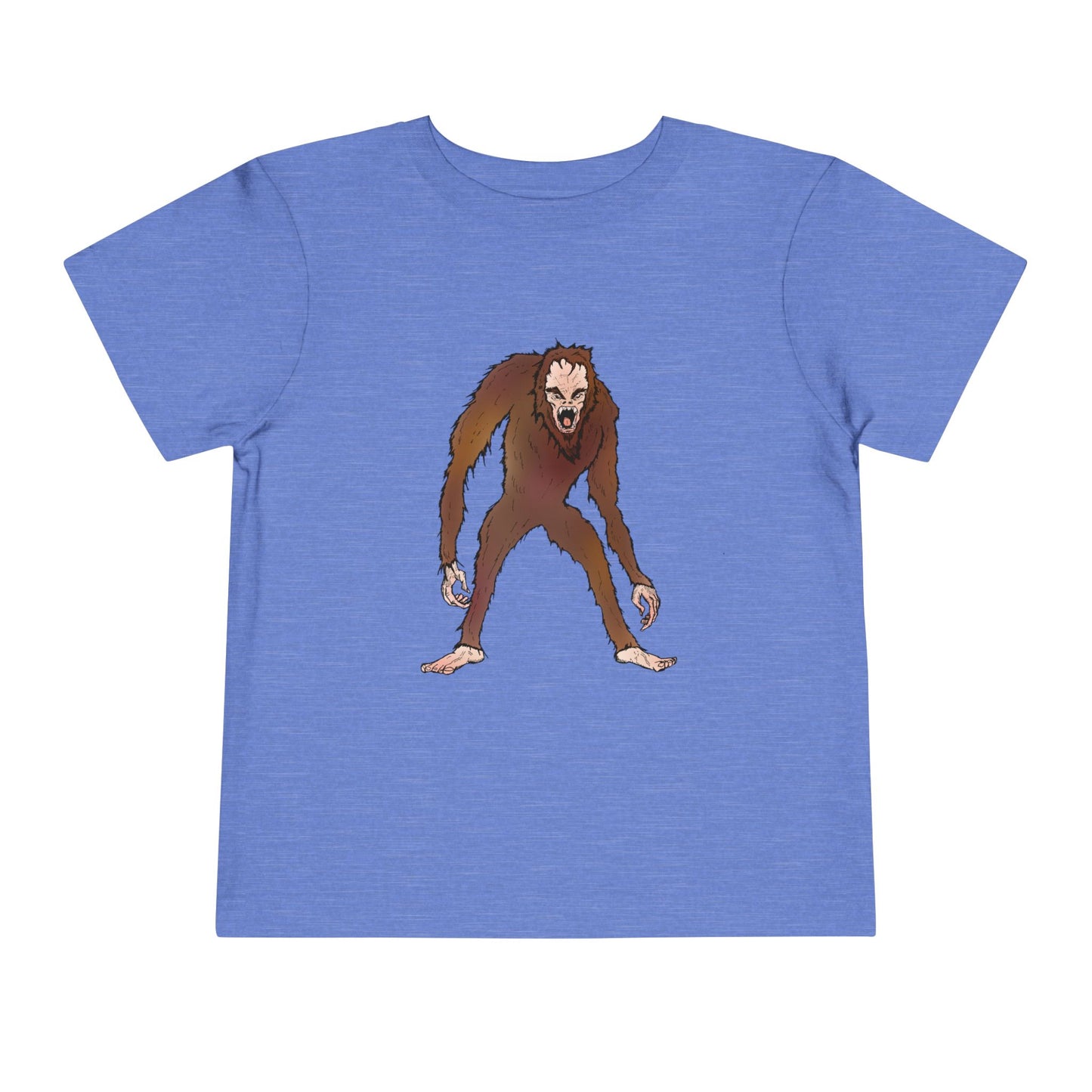 Toddler Tee — Cute Cartoon Kid-Friendly Bigfoot Graphic Shirt