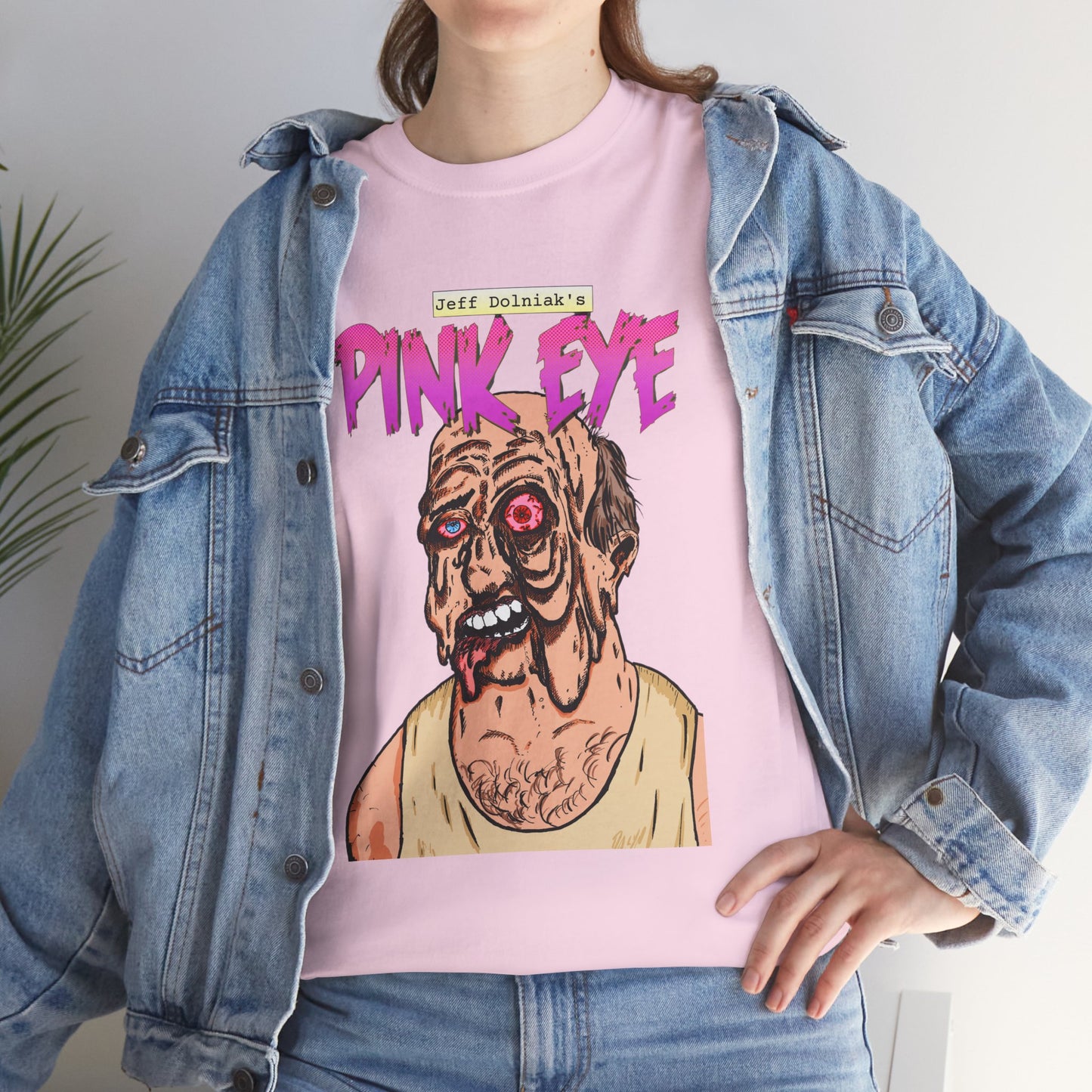 Pink Eye - Body Horror Illustration T-Shirt
