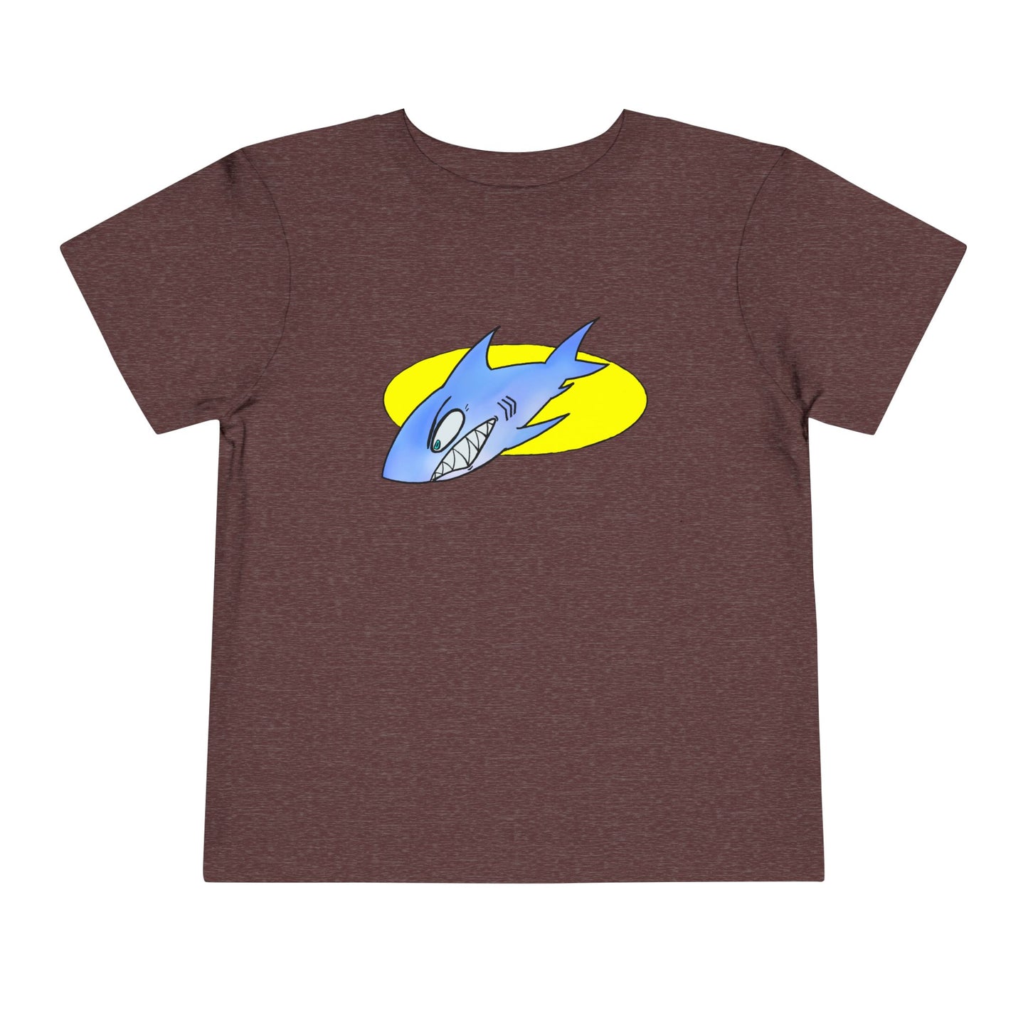Toddler Shark Tee — Cute Blue Shark Graphic Kids Shirt