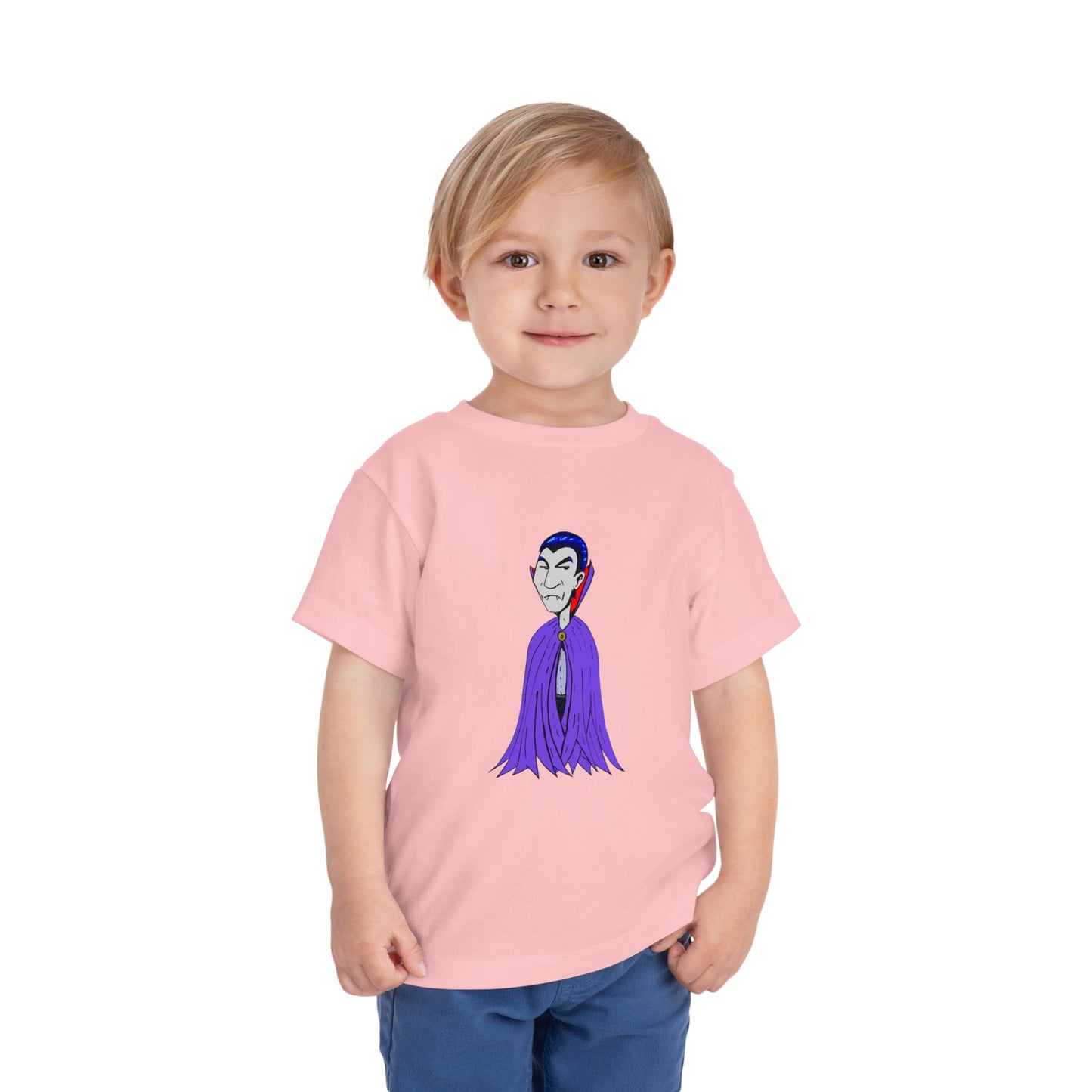 Toddler Tee — Cute Cartoon Vampire Graphic Shirt for Kids
