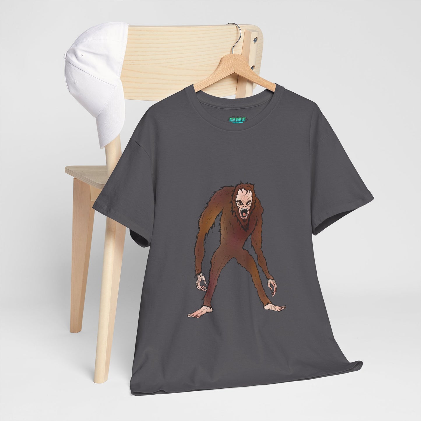 Bigfoot Sketch T‑Shirt — Retro Sasquatch Graphic Tee