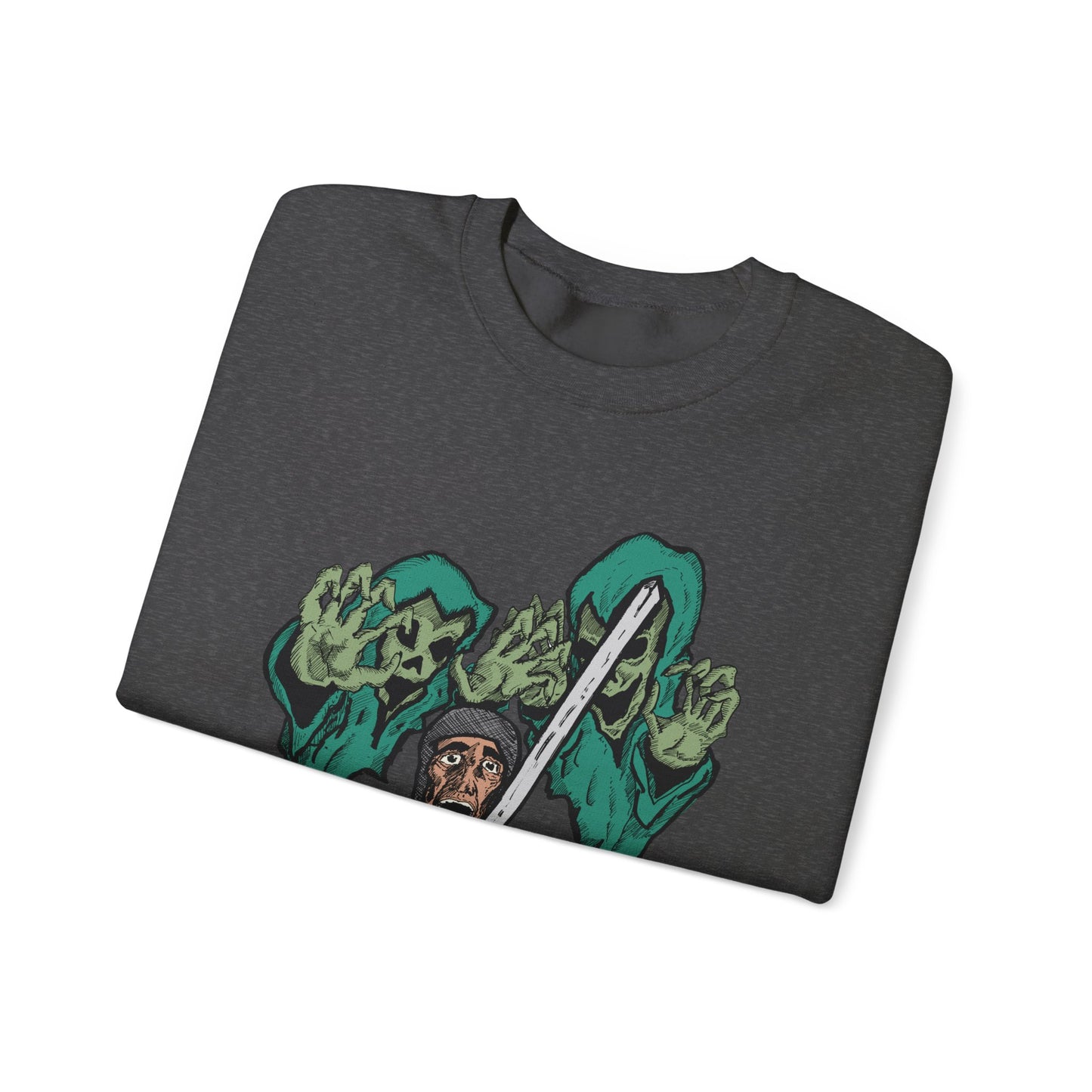 Knight Fright Inspired Unisex Crewneck Sweatshirt with Graphic Print