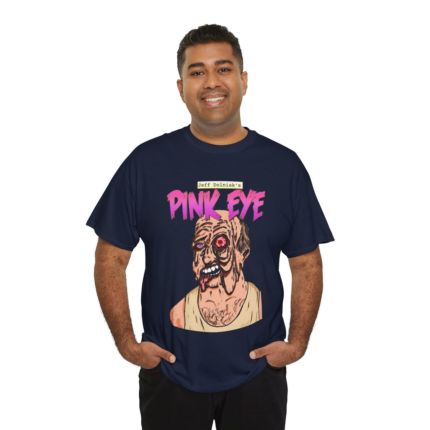 Pink Eye - Body Horror Illustration T-Shirt