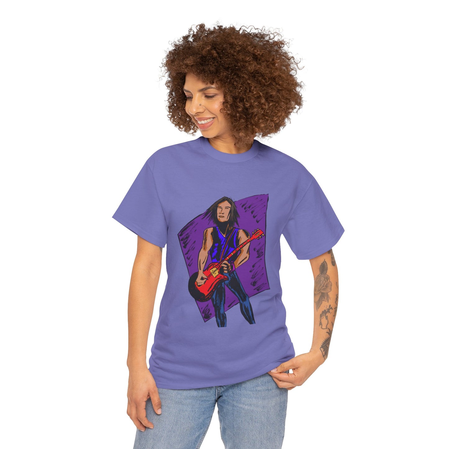 Rockstar Graphic Tee, Music Lover Shirt, Unisex Cotton T-Shirt, Gift for Musicians, Festival Outfit