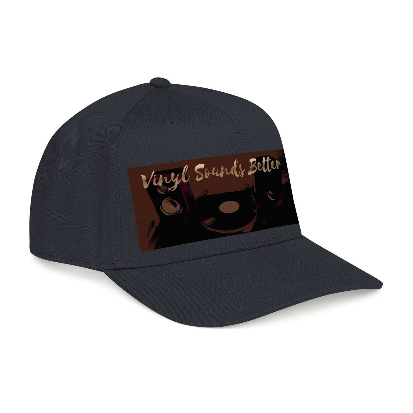 Vinyl Sounds Better - Mid Profile Baseball Cap