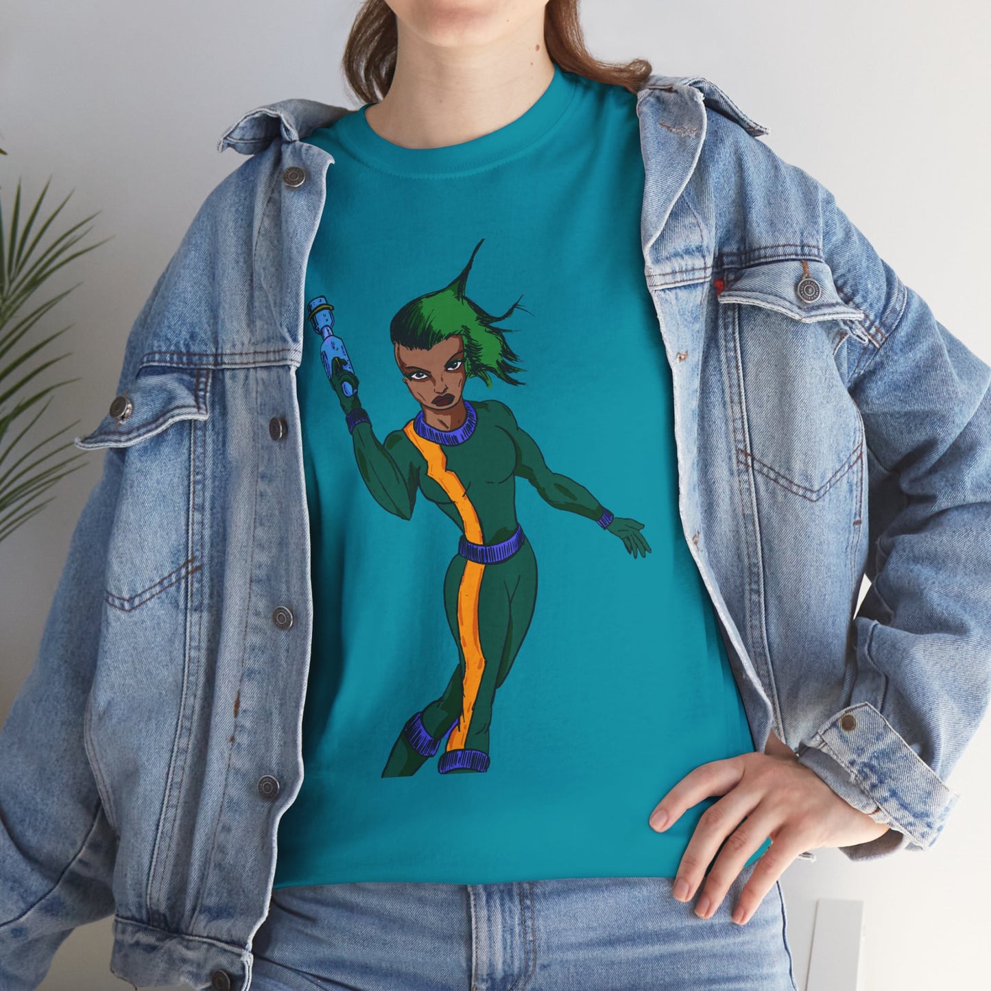 Cool Retro Graphic Tee with Galactic Design, Unisex Cotton Shirt, Casual Wear, Gift Idea for Fans, Streetwear Style, Unique Apparel
