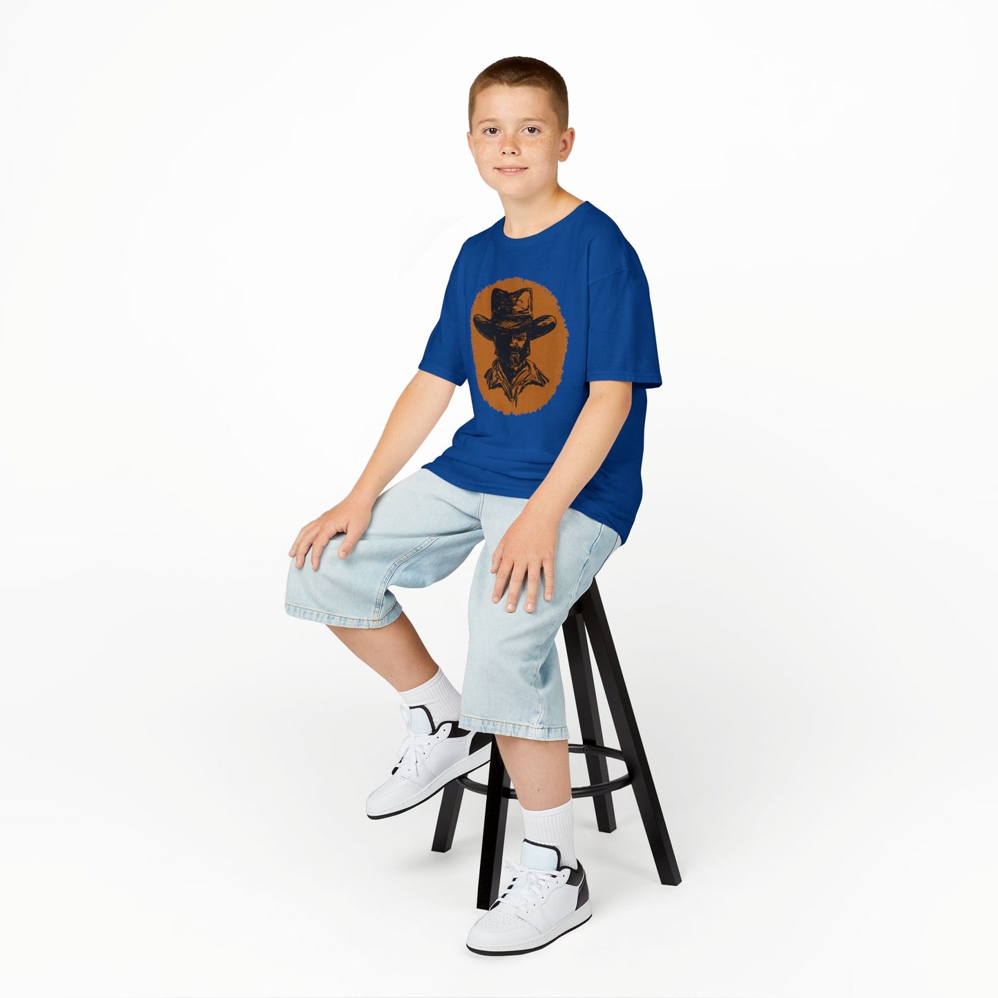 Southwestern Cowboy Kids Heavy Cotton™ Tee