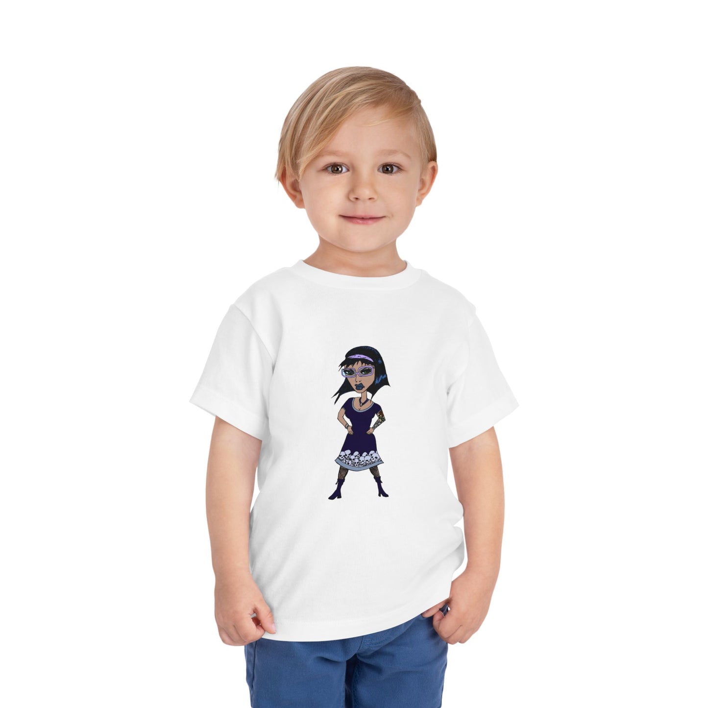 Goth Girl Toddler Tee