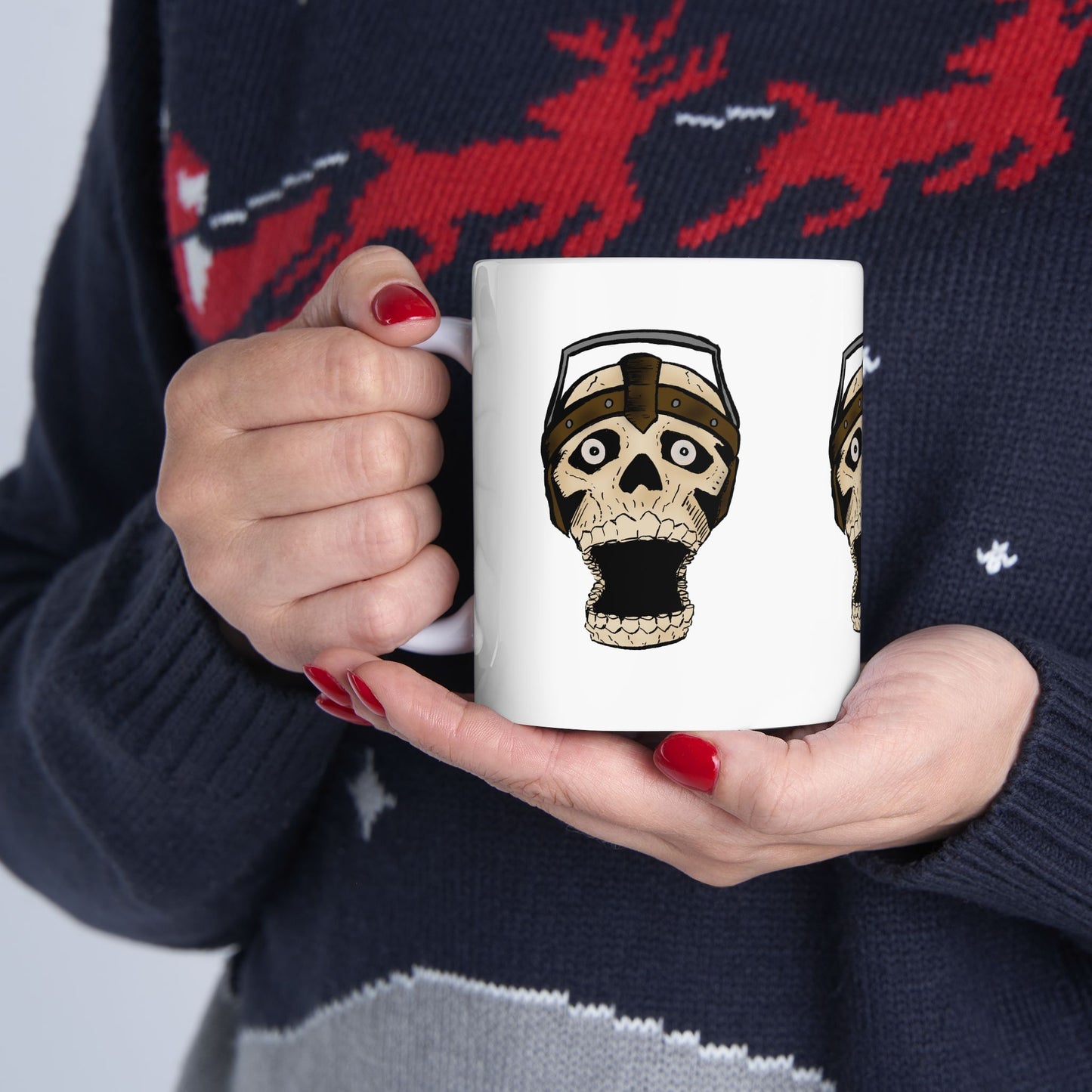 Screaming Skull Mug