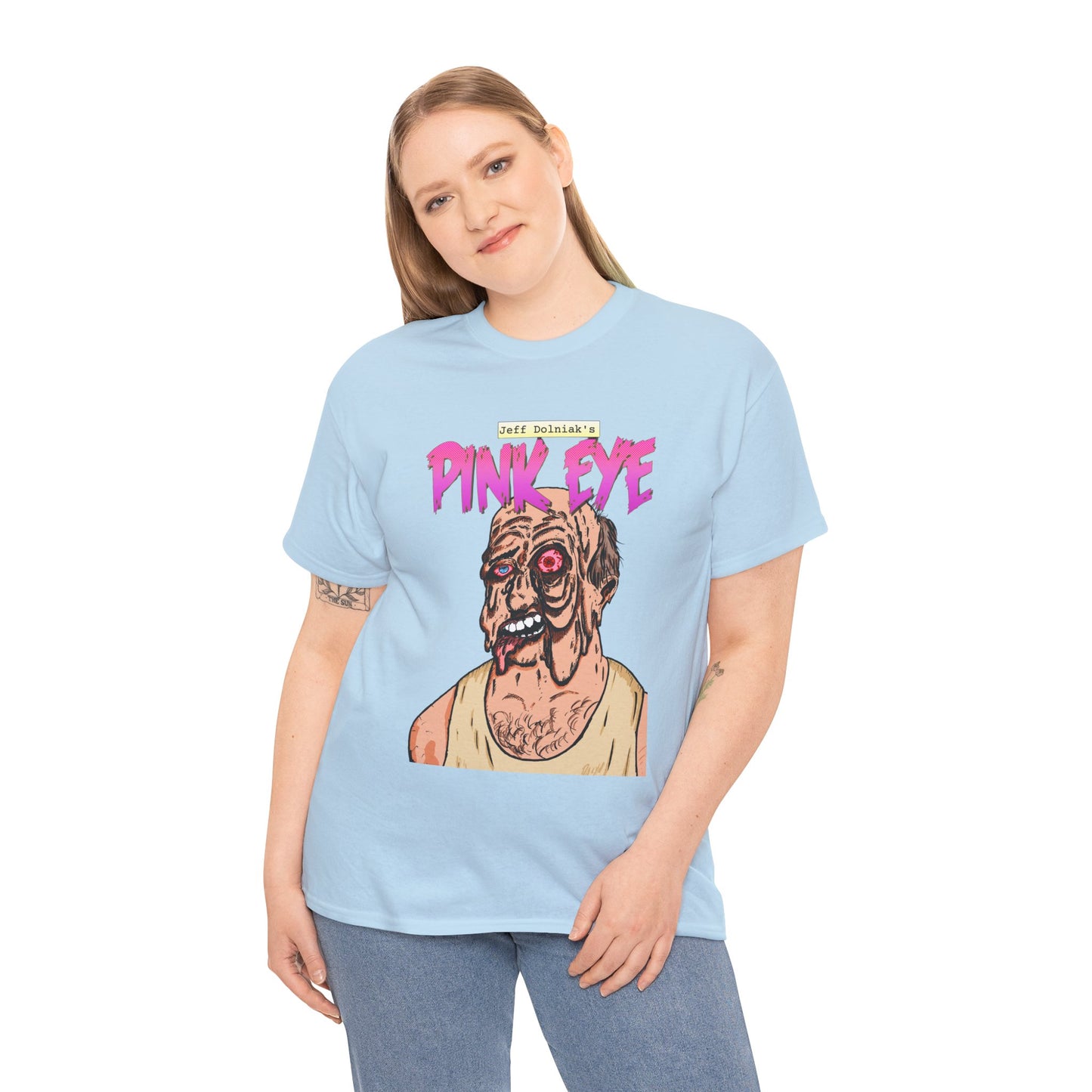 Pink Eye - Body Horror Illustration T-Shirt