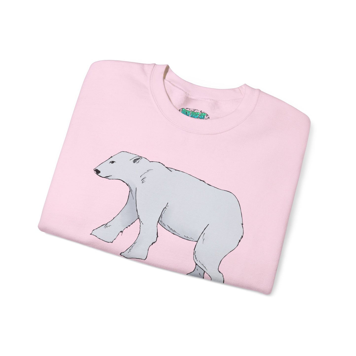 Cozy Polar Bear Crewneck Sweatshirt