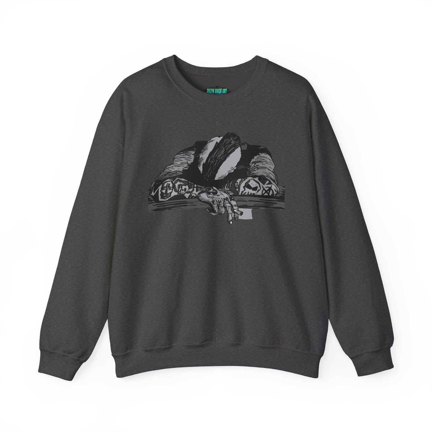 Punk and Done Graphic Crewneck Sweatshirt for Everyday Comfort