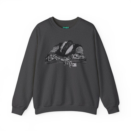 Punk and Done Graphic Crewneck Sweatshirt for Everyday Comfort
