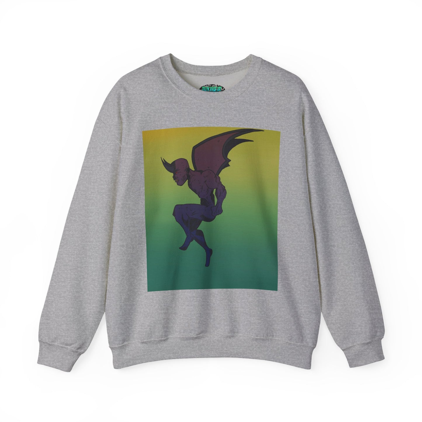 Gradient Demon Unisex Heavy Blend™ Crewneck Sweatshirt