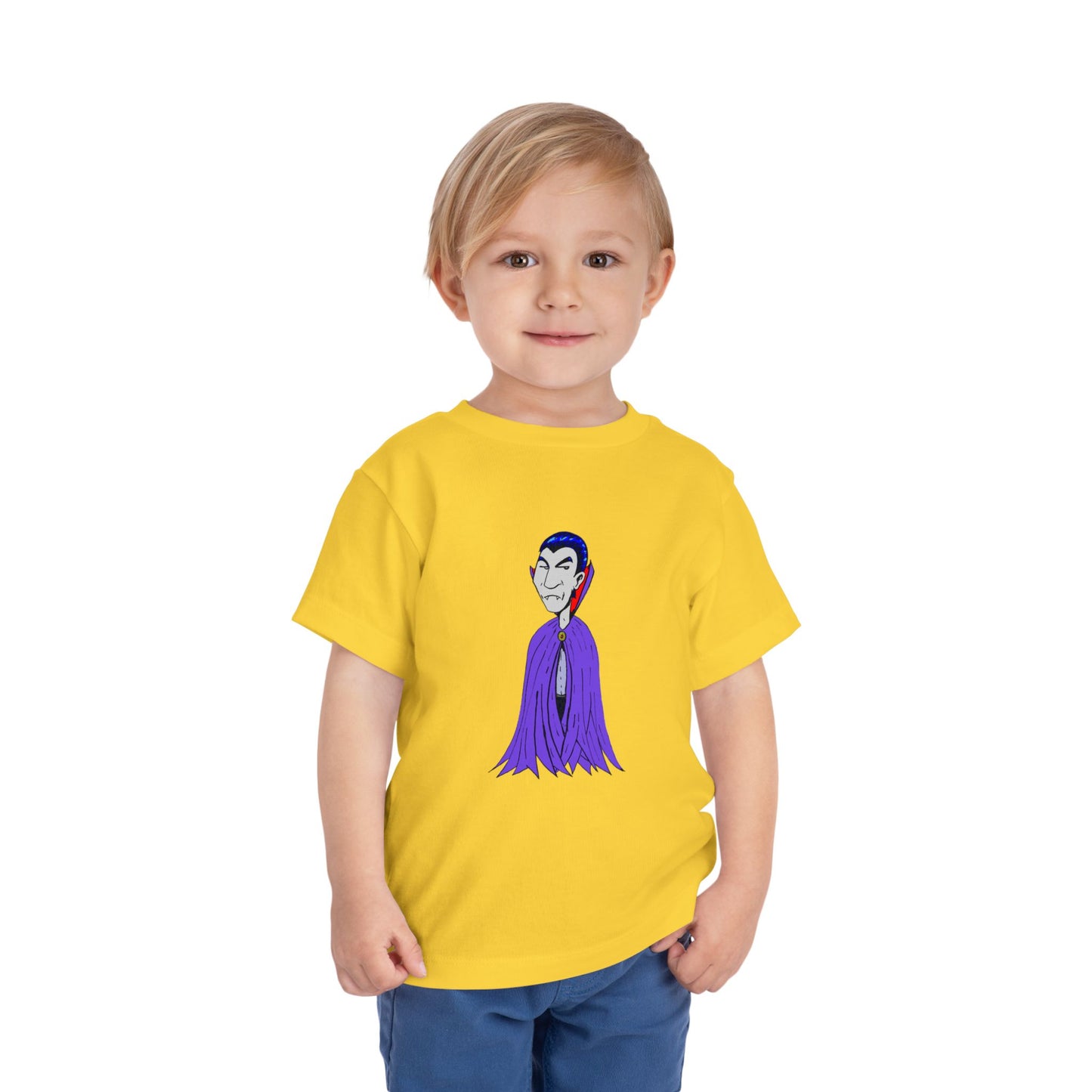 Toddler Tee — Cute Cartoon Vampire Graphic Shirt for Kids