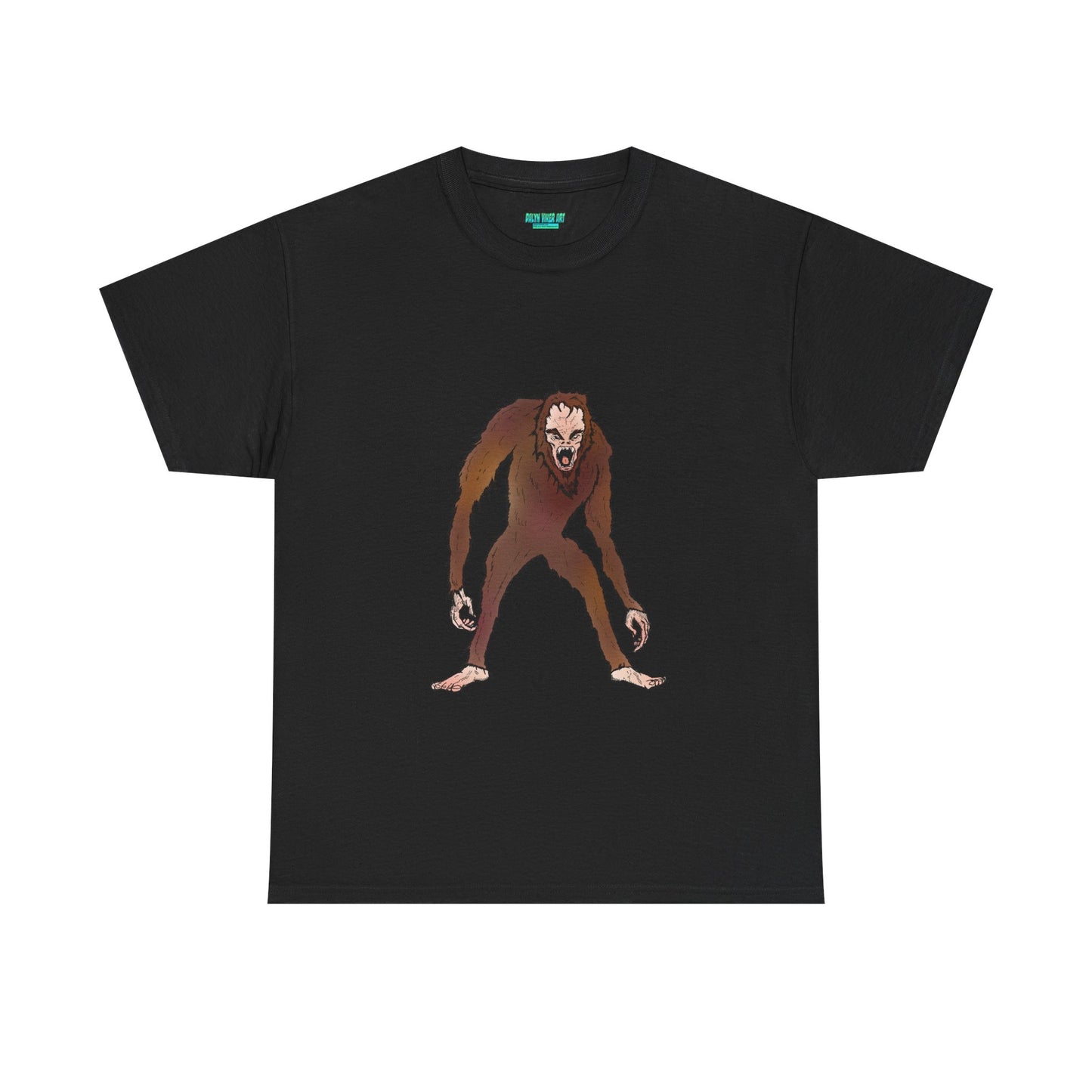 Bigfoot Sketch T‑Shirt — Retro Sasquatch Graphic Tee
