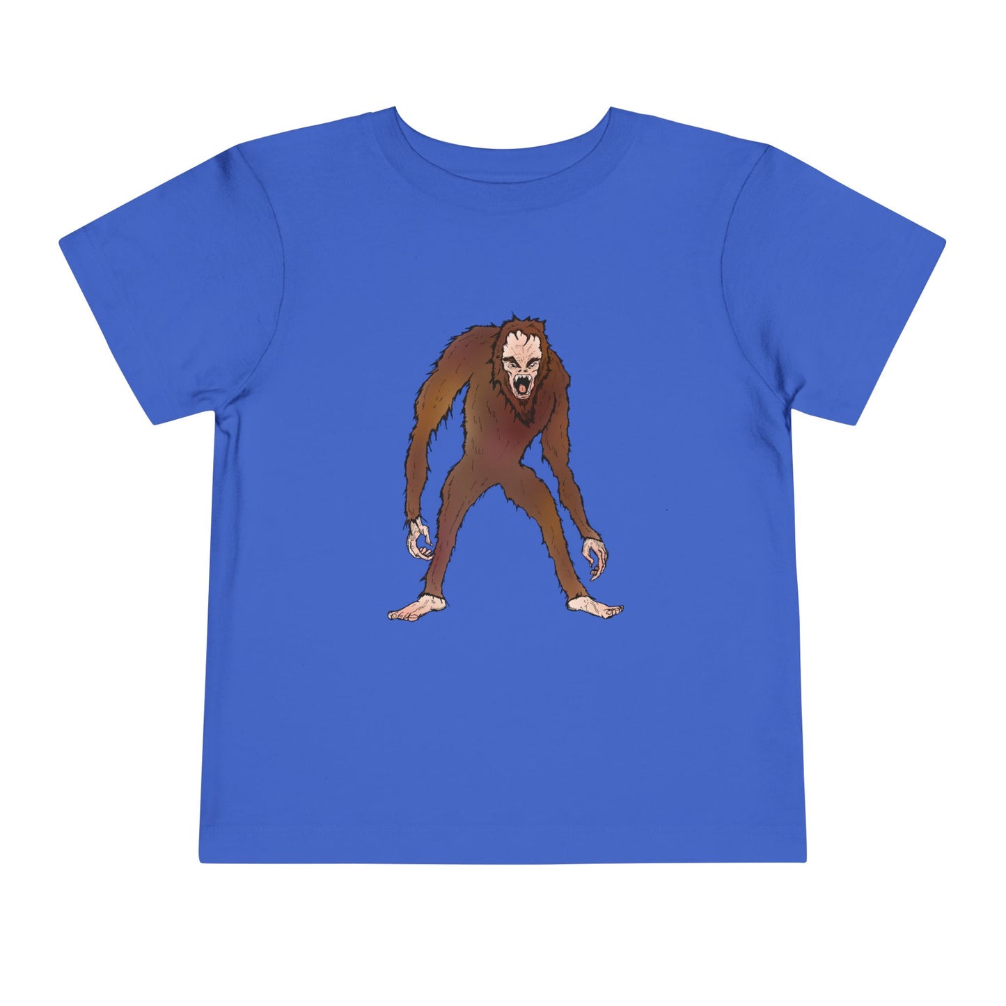 Toddler Tee — Cute Cartoon Kid-Friendly Bigfoot Graphic Shirt