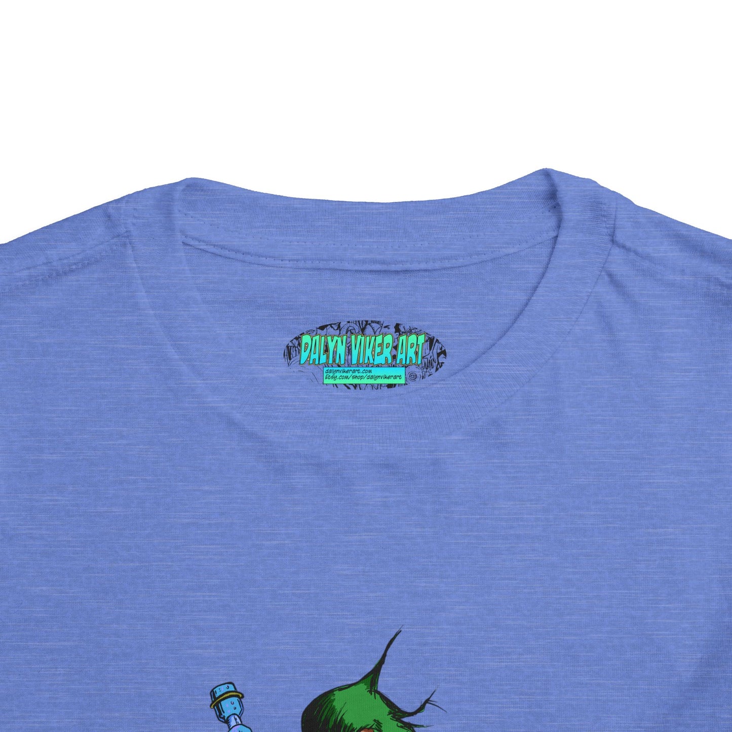 Toddler Tee — Colorful Space Hero Graphic