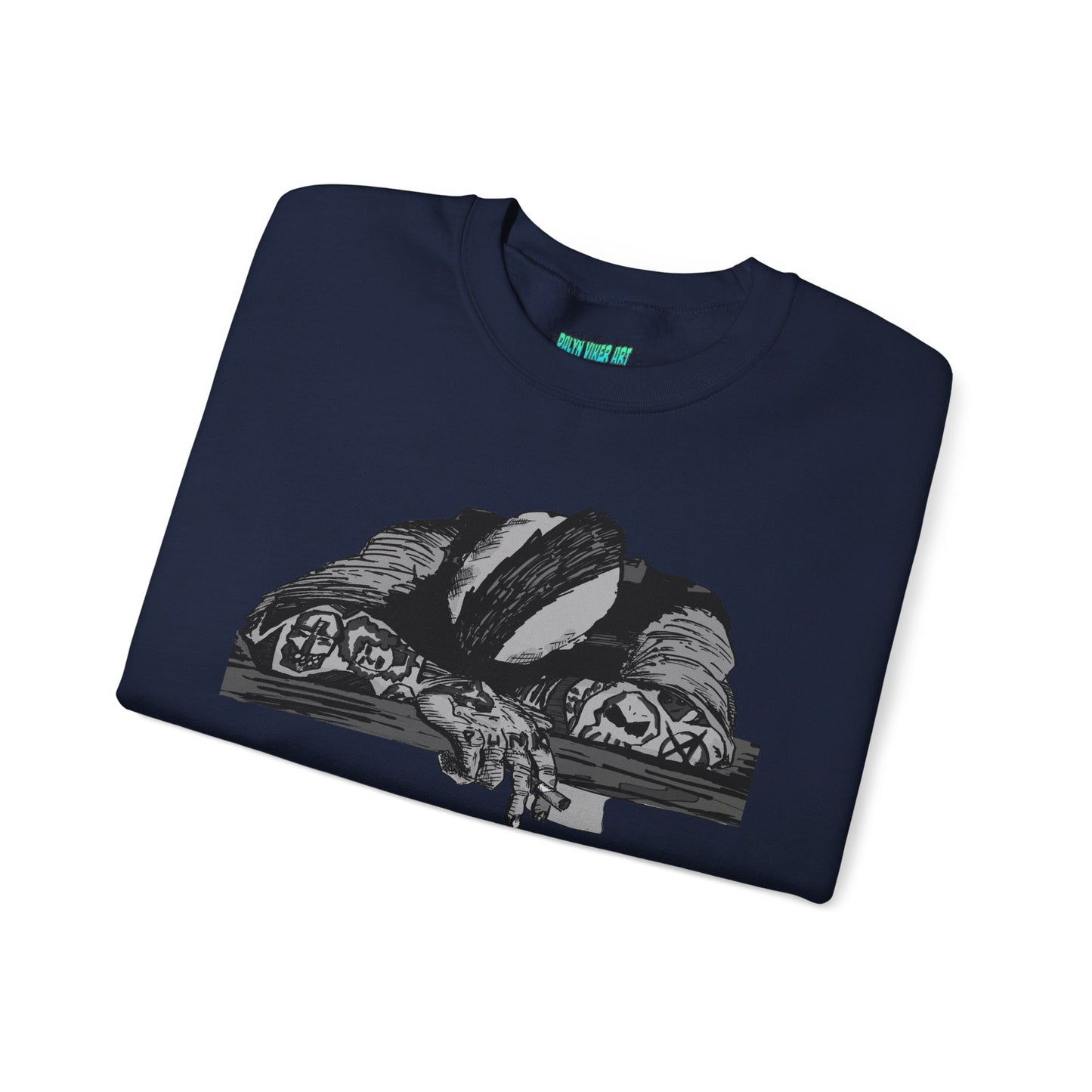 Punk and Done Graphic Crewneck Sweatshirt for Everyday Comfort