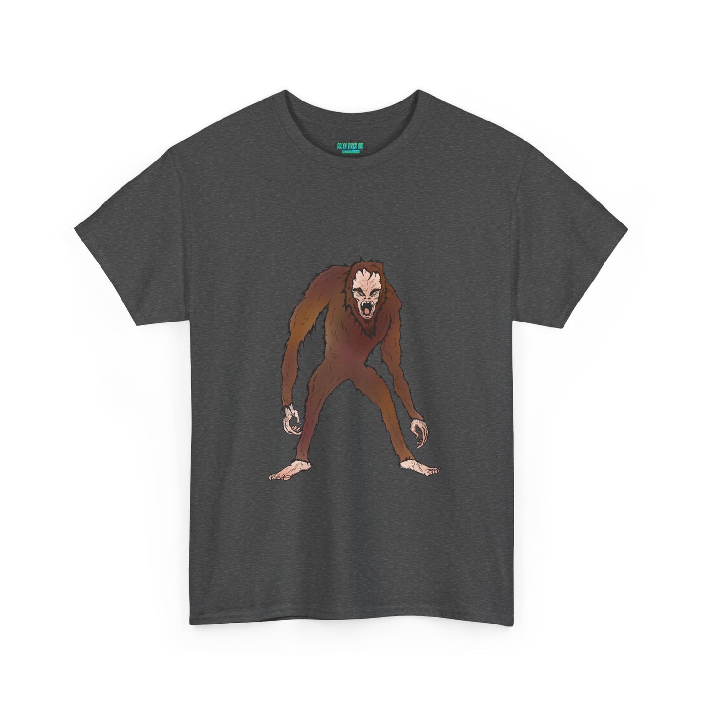 Bigfoot Sketch T‑Shirt — Retro Sasquatch Graphic Tee