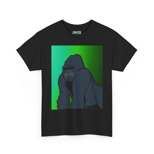 Gorilla Portrait Tee – Graphic Ape Illustration T-Shirt