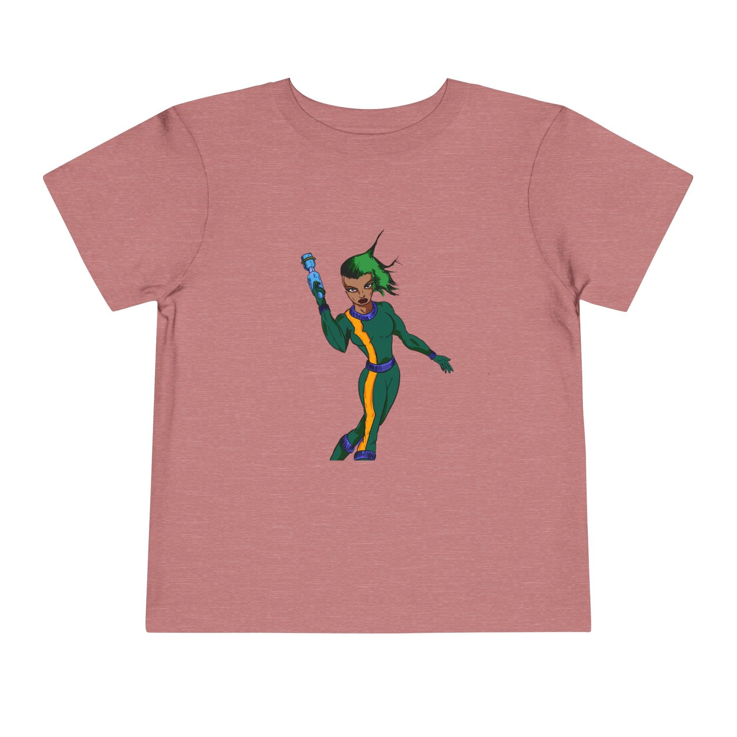 Toddler Tee — Colorful Space Hero Graphic