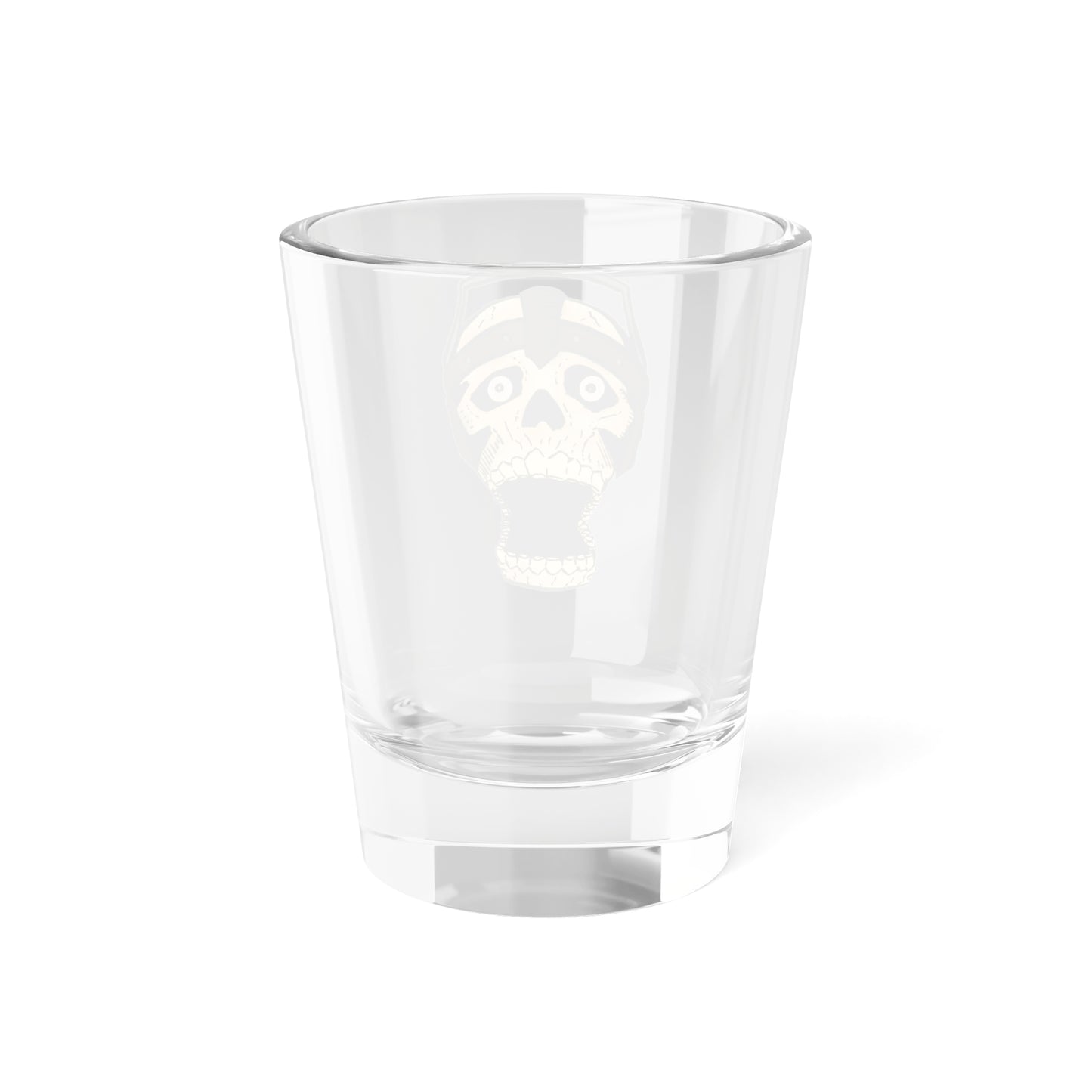 Screaming Skull Design Shot Glass - 1.5oz Unique Drinkware for Halloween & Parties