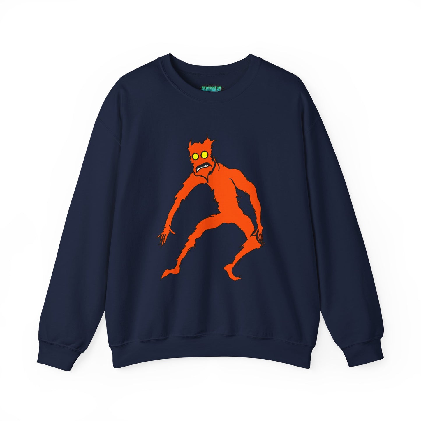 Spooky Monster Crewneck Sweatshirt