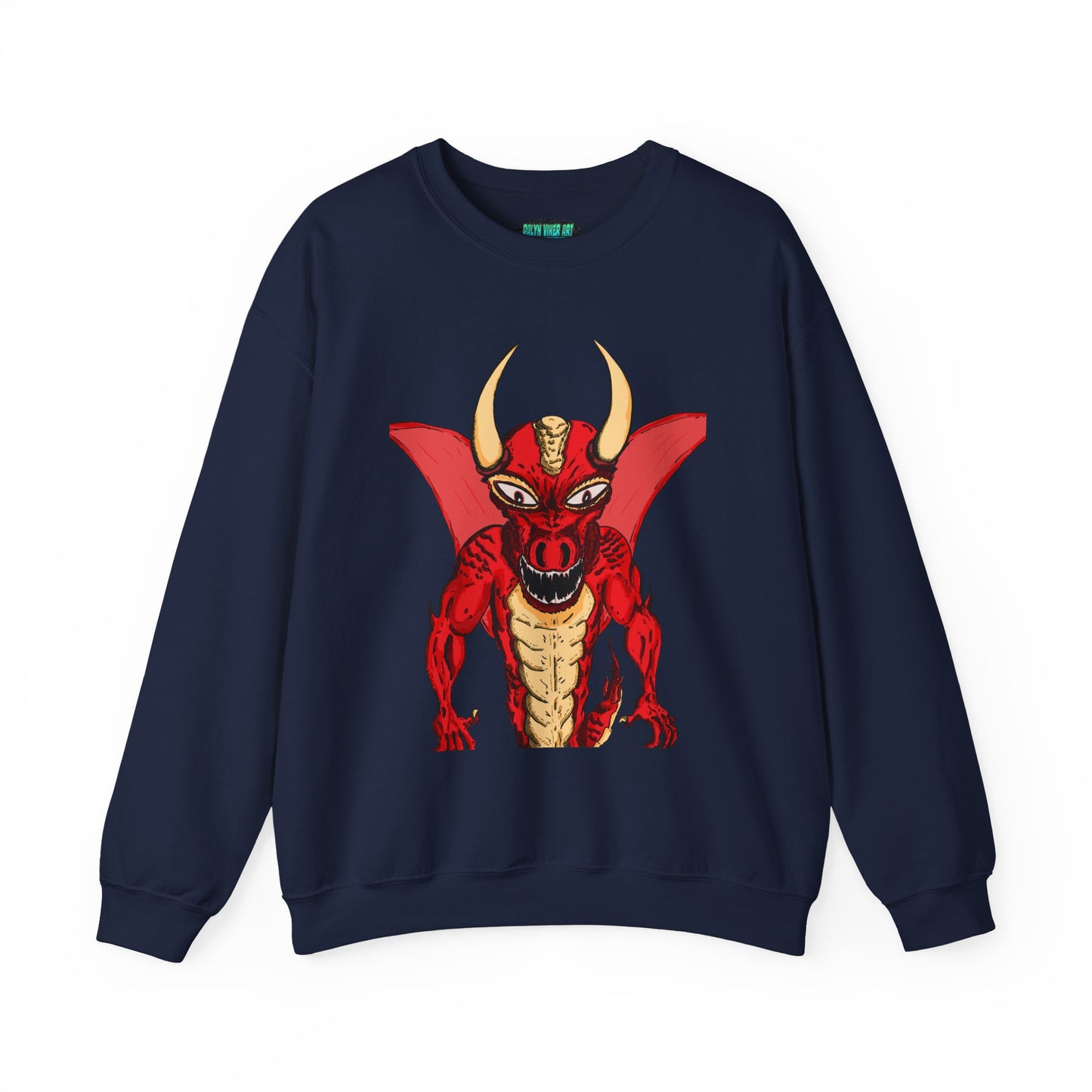 Fierce Dragon Unisex Crewneck Sweatshirt