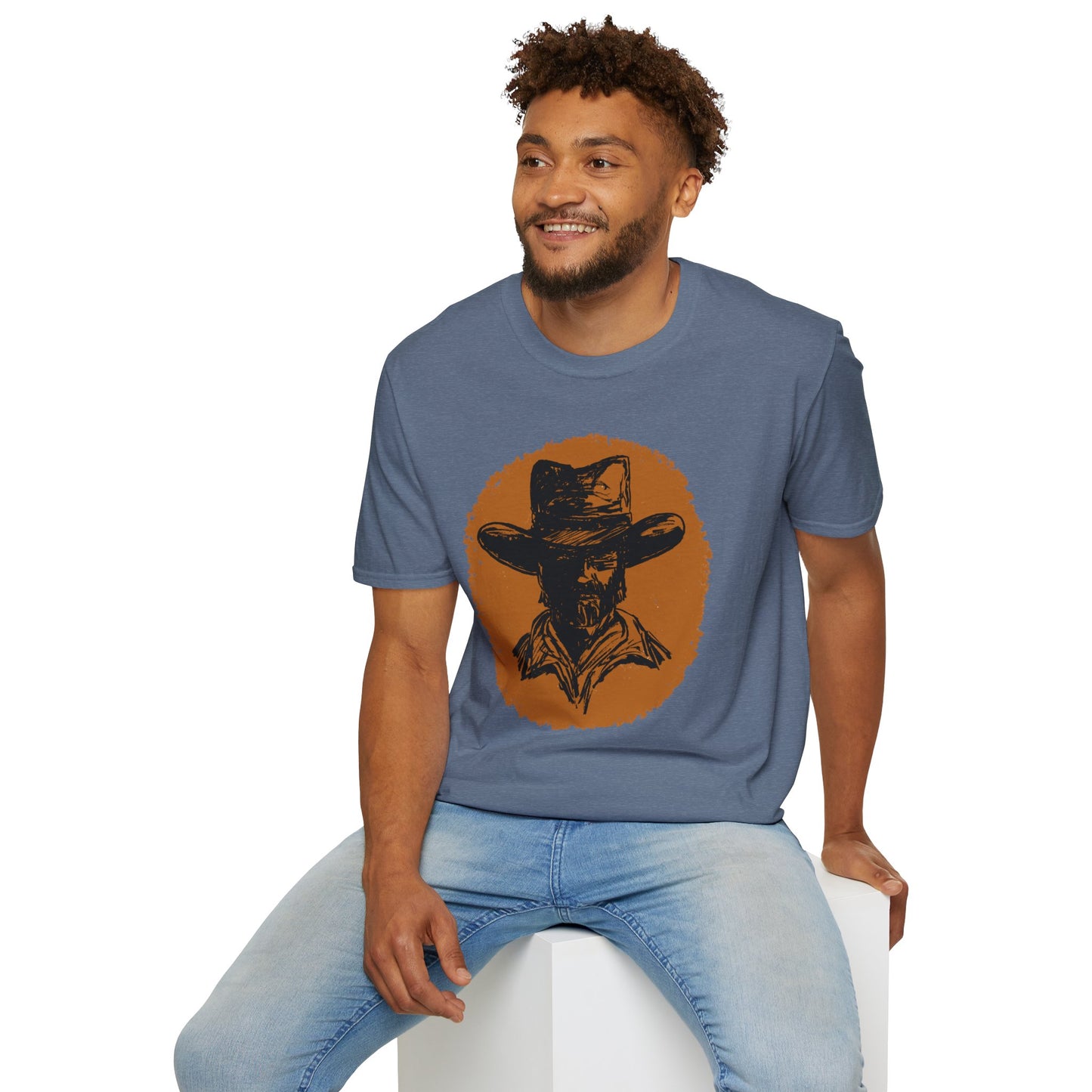 Southwest Cowboy Unisex T-Shirt - Western Rancher Design