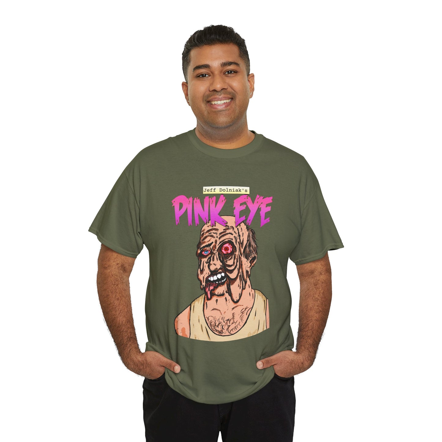 Pink Eye - Body Horror Illustration T-Shirt