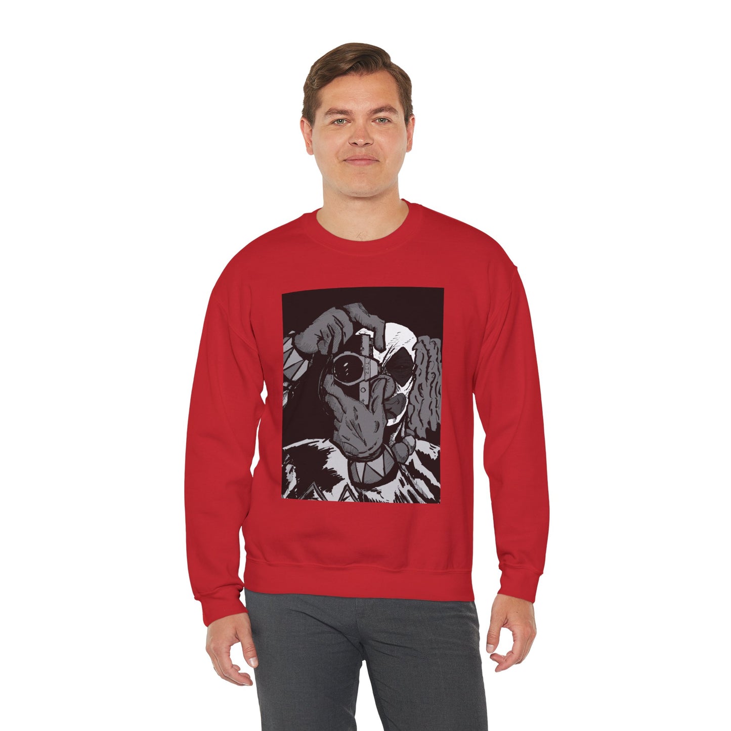 Blasto the Clown Retro Homage Photographer Sweatshirt