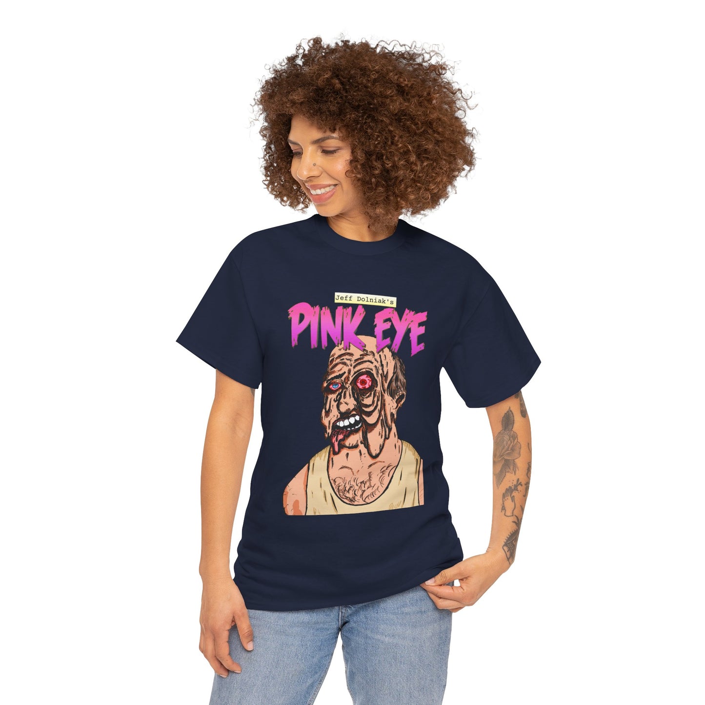 Pink Eye - Body Horror Illustration T-Shirt