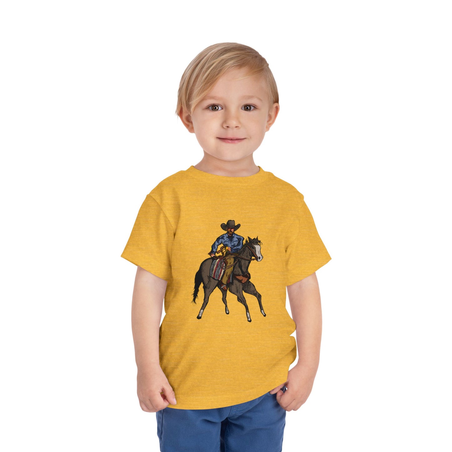 Cowboy on Horse Toddler Tee