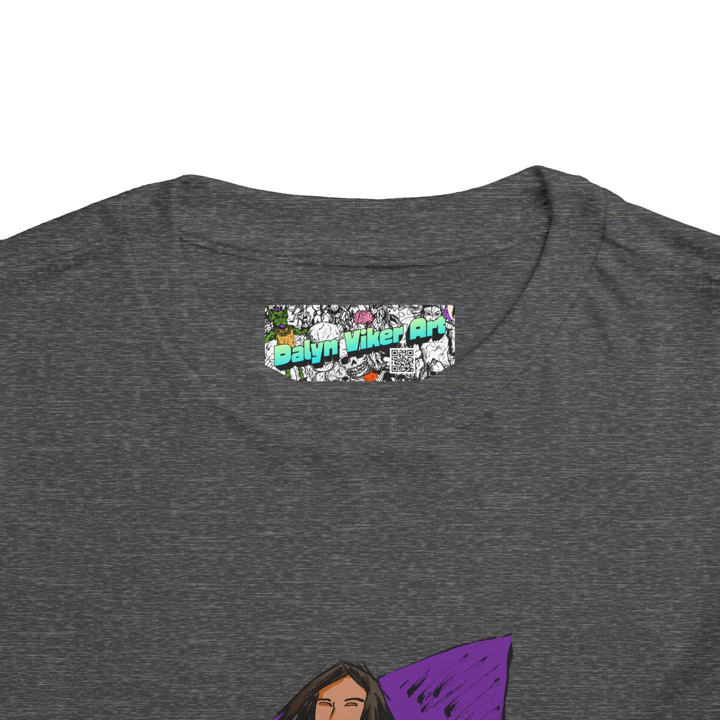 Toddler Tee — Rock Star Guitarist Graphic Kids Shirt