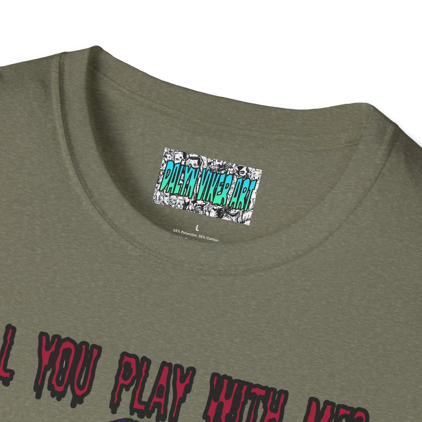 Will You Play With Me?  Unisex Softstyle T-Shirt