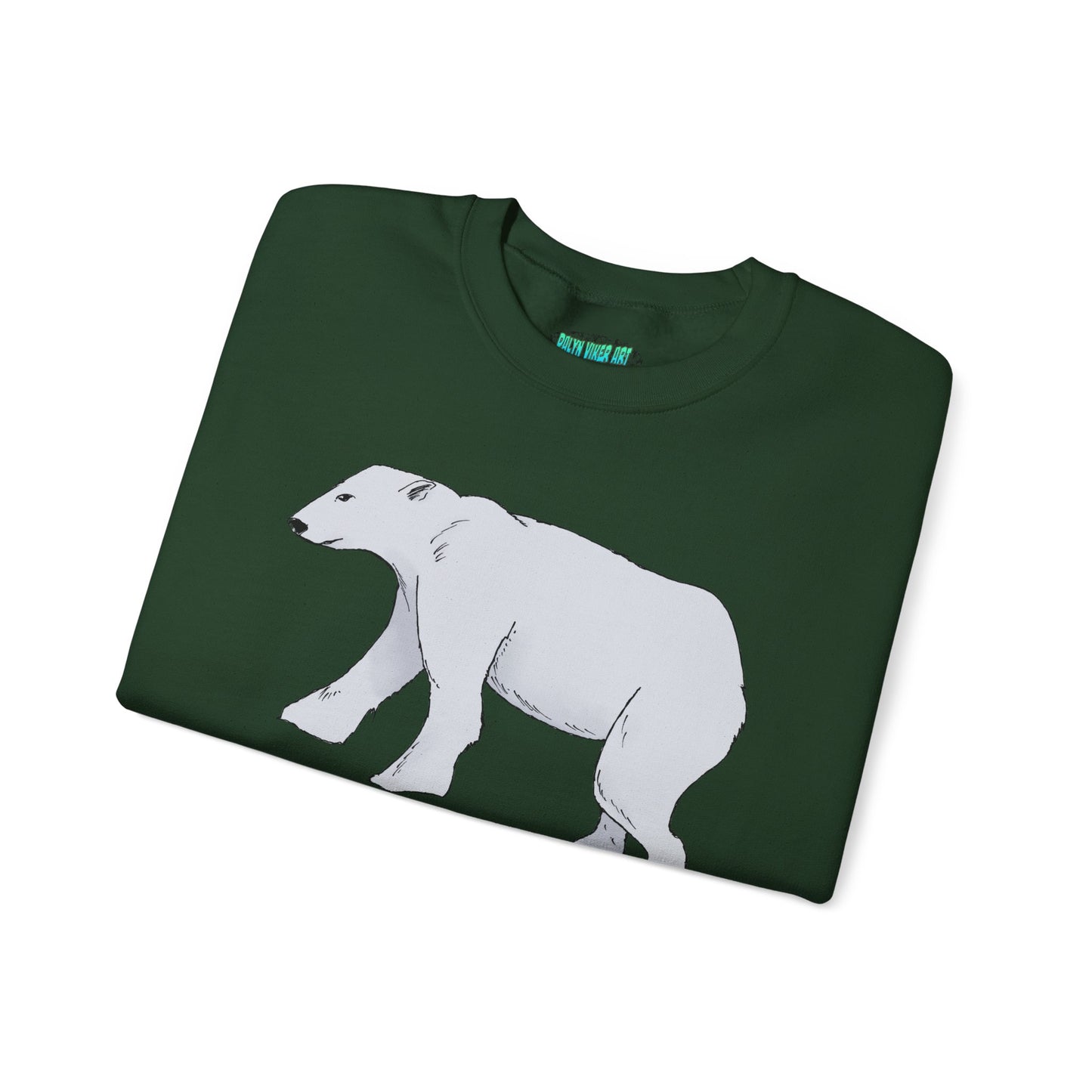 Cozy Polar Bear Crewneck Sweatshirt