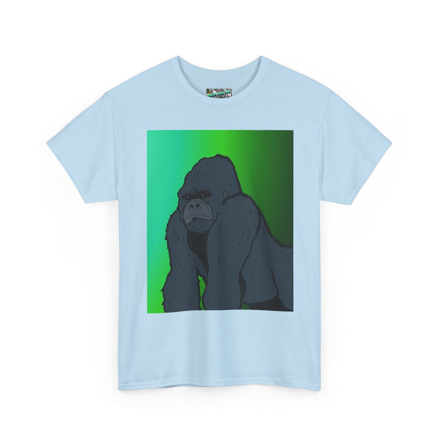 Gorilla Portrait Tee – Graphic Ape Illustration T-Shirt