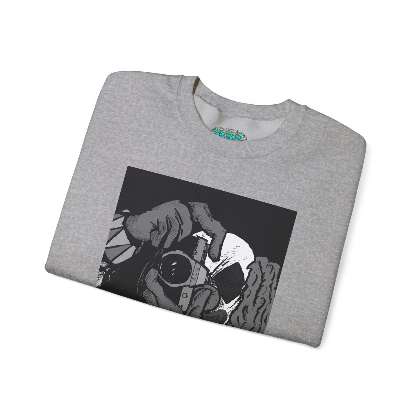 Blasto the Clown Retro Homage Photographer Sweatshirt