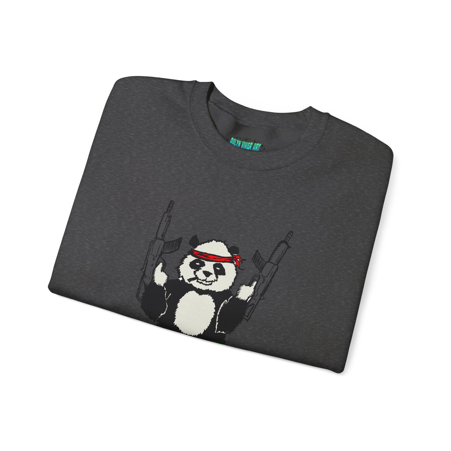 Panda Guns Crewneck Sweatshirt